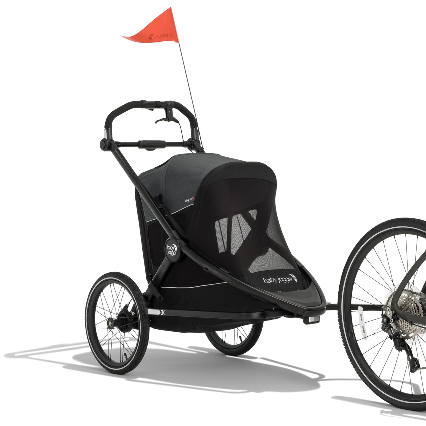 Baby Jogger® City Prix™ Jogger x Bike Trailer
