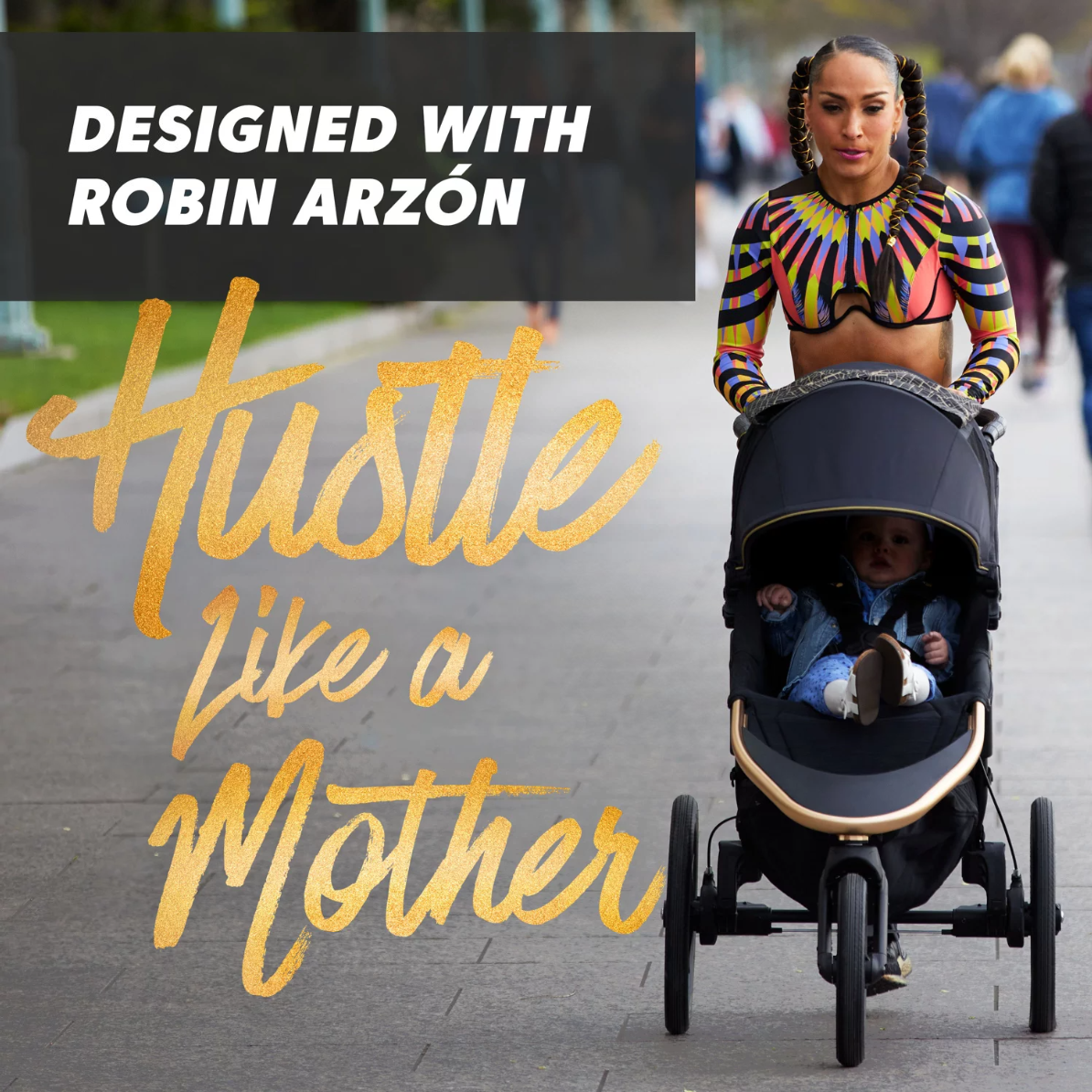 summit™ x Robin Arzón jogging stroller