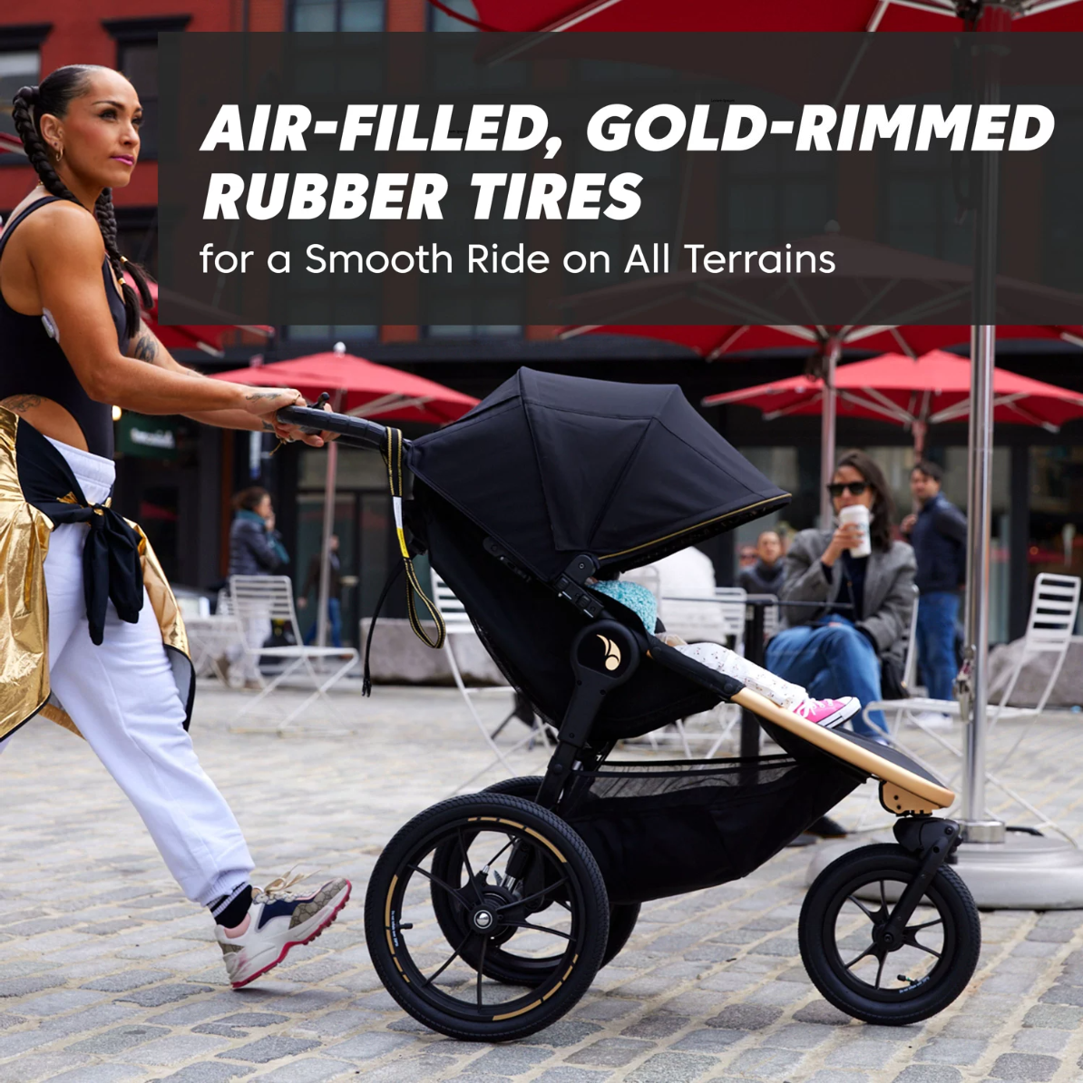 summit™ x Robin Arzón jogging stroller